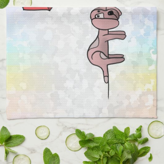 Regentage Geschirrtuch (Gefaltet)