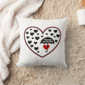 Regentage können Liebe nicht aufhalten Kissen (Decke)