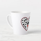 Regentage können Liebe nicht aufhalten Milchtasse (Linke Ecke)