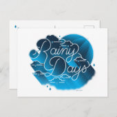 Regentage / Postkarte (Vorne/Hinten)