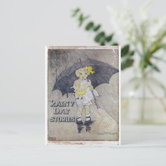 Regentage Postkarte (Stehend Vorderseite)