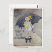 Regentage Postkarte (Vorne/Hinten)