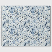 Regentagsblau Geschenkpapier (Flach)