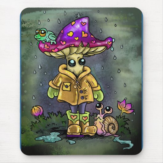 Regentagsfreunde Mousepad (Vorne)