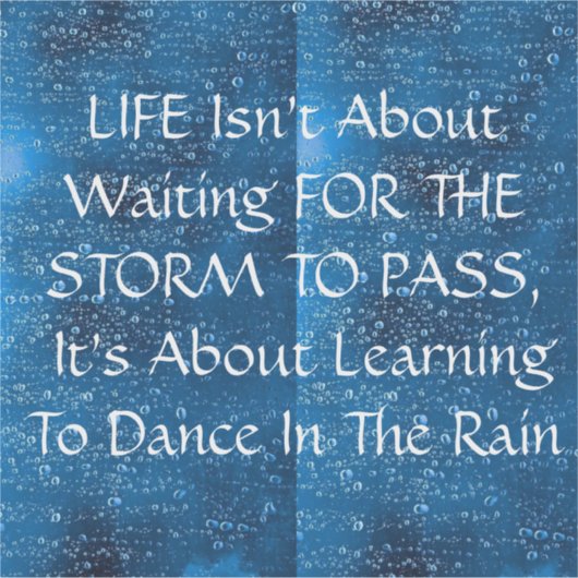 REGENTANZ AUFKLEBER (Vorderseite)