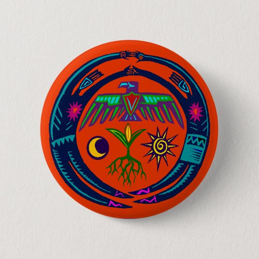 Regentanz Button (Vorderseite)