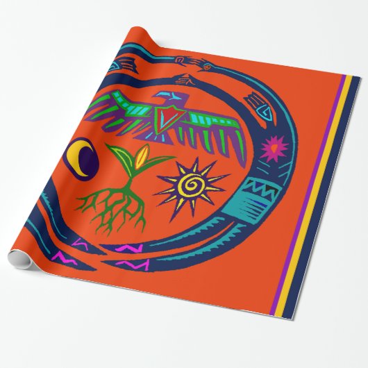 Regentanz Geschenkpapier (Ungerollt)