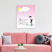 Regentanz Leinwanddruck (Insitu (Wohnzimmer))