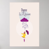 Regentanz | Motivierend Angebot Poster (Vorne)