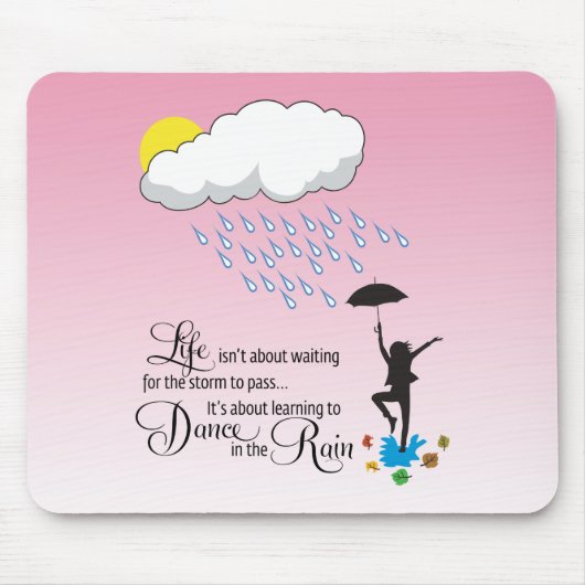 Regentanz Mousepad (Vorne)