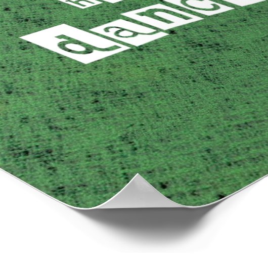 Regentanz Poster (Ecke)