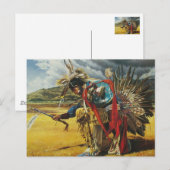 Regentanz Postkarte (Vorne/Hinten)