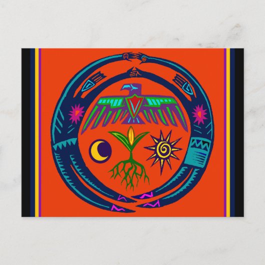 Regentanz Postkarte (Vorderseite)