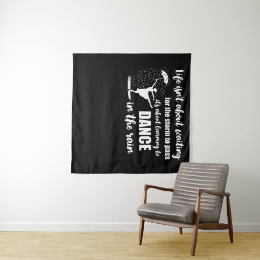 Regentanz Wandteppich (Beispiel (Horizontal))