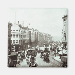 Regente Straße, London c.1900 Magnet