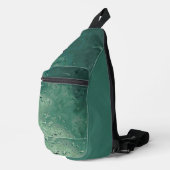 Regentropfen am Fenster Crossbody Bag (Rechte Ecke)