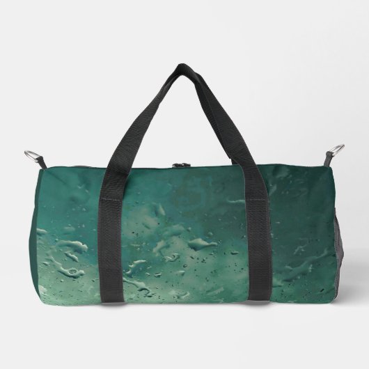 Regentropfen am Fenster Duffle Bag (Vorderseite)