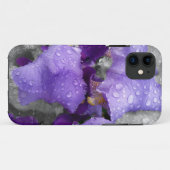 Regentropfen an Iris Case-Mate iPhone Hülle (Rückseite (Horizontal))