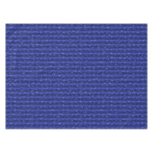 Regentropfen auf blauem Metall Tischdecke (Vorderseite (Horizontal))