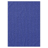 Regentropfen auf blauem Metall Tischdecke (Vorderseite)