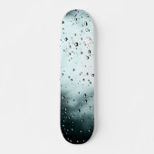 Regentropfen auf Glas Wassertropfen Skateboard Dec (Vorne)