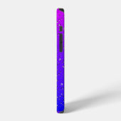 Regentropfen auf Neon Abstract Case-Mate iPhone-Hü iPhone Hülle (Linke Seite)