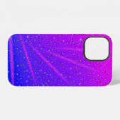 Regentropfen auf Neon Abstract Case-Mate iPhone-Hü iPhone Hülle (Rückseite (Horizontal))