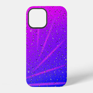 Regentropfen auf Neon Abstract Case-Mate iPhone-Hü iPhone 12 Hülle
