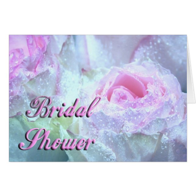 Regentropfen auf Pastellrosa, Weiß, gelbe Rose (Vorderseite (Horizontal))