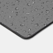 Regentropfen auf Sonnenblumen Schreibtischunterlage (Ecke)