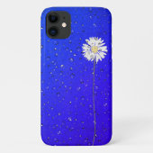 Regentropfen auf weißer Seite Case-Mate iPhone Hülle (Rückseite)