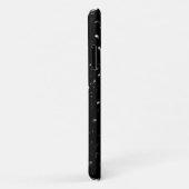 Regentropfen auf weißer Seite Case-Mate iPhone Hülle (Hinten/Rechts)