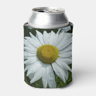 Regentropfen auf Wildblumen-Daisy II Floral Dosenkühler