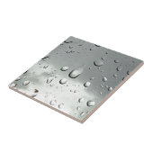 Regentropfen-Fotografie Fliese (Seite)