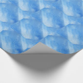Regentropfen Geschenkpapier (Ecke)
