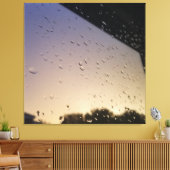 Regentropfen leinwanddruck (Insitu (Wohnzimmer))