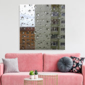 Regentropfen Leinwanddruck (Insitu (Wohnzimmer))