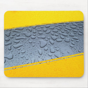 Regentropfen-Mausunterlage Mousepad
