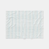 Regentropfen-Muster Fleecedecke (Vorderseite (Horizontal))