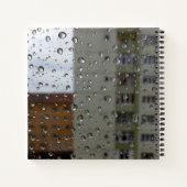 Regentropfen Notizblock (Rückseite)