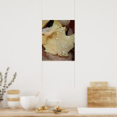 Regentropfen Poster (Küche)