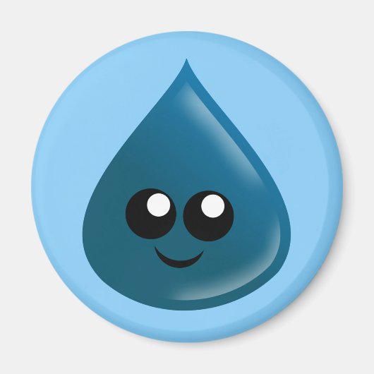 Regentropfen, Tropfen von Tränen, Magnet (Vorne)