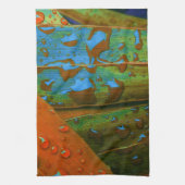 Regentropfen tropisch küchentuch (Vertikal)