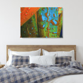 Regentropfen tropisch leinwanddruck (Insitu (Schlafzimmer))