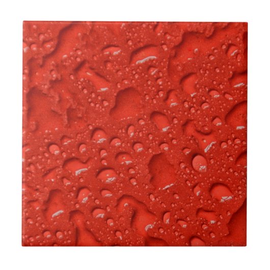 REGENTROPFEN VON RAINDROPS GOTAS DE CHUVA FLIESE (Vorderseite)