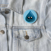 Regentropfen, Wassertropfen, Träne Button (Beispiel)