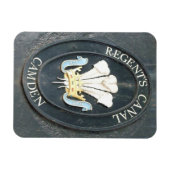 Regent's Canal - Camden Lock - London - Magnet (Horizontal)
