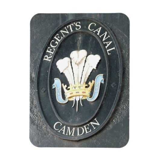 Regent's Canal - Camden Lock - London - Magnet (Vertikal)