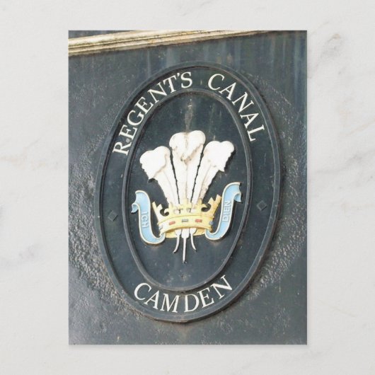Regent's Canal - Camden Lock - London - Postcard Postkarte (Vorderseite)