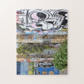 Regent's Canal Graffiti London England Puzzle (Vertikal)